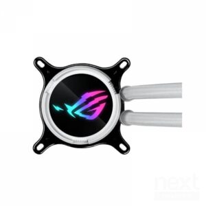 ASUS ROG Strix LC III 360 ARGB White Edition CPU Liquid Cooler Display LCD Intel 1851/1700/1200 AMD AM5/AM4 - immagine 4