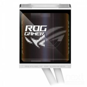 ASUS ROG Strix LC IV 360 ARGB LCD White Edition CPU Liquid Cooler Display LCD Intel 1851/1700 AMD AM5/AM4 - immagine 6