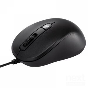 ASUS MU101C Mouse Ottico Ambidestro 3200DPI 4 Tasti USB Nero - immagine 3