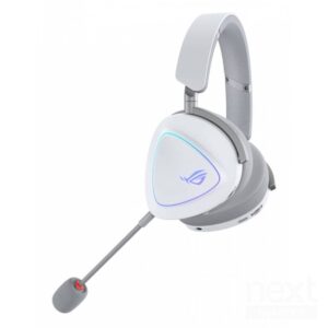 ASUS ROG Delta II Moonlight White Cuffie con Microfono Wireless/Bluetooth/USB - PC/Mac/PS5/PS4/Nintendo Switch/iOS/Android - immagine 3