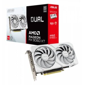 ASUS Dual Radeon RX 9060 XT White Edition 16GB GDDR6 1*HDMI/2*DisplayPort PCi Ex 5.0 16x - immagine 1