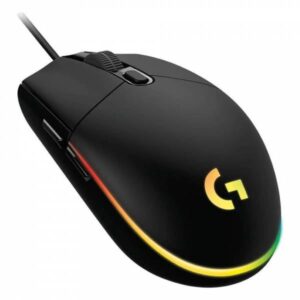 Logitech G G102 Lightsync Mouse Ottico 8000DPI 6 Tasti USB Nero - immagine 1