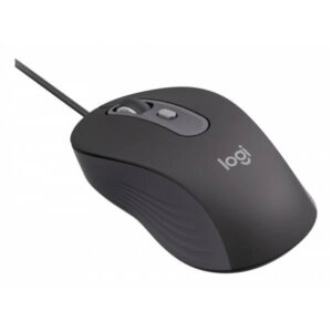 Logitech Signature Wired M520 Mouse Ottico Ambidestro 4000DPI 4 Tasti USB-C - immagine 1