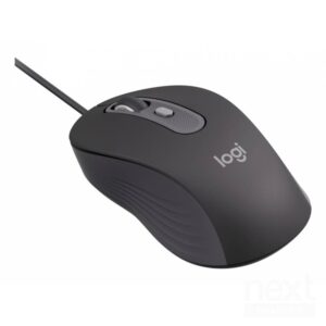 Logitech Signature Wired M520 Mouse Ottico Ambidestro 4000DPI 4 Tasti USB-C - immagine 2