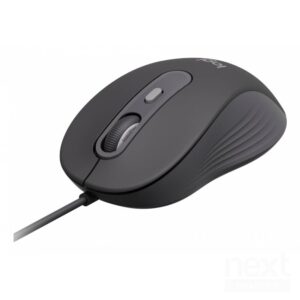 Logitech Signature Wired M520 Mouse Ottico Ambidestro 4000DPI 4 Tasti USB-C - immagine 4