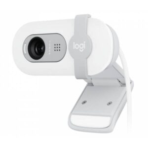 Logitech Brio 100 WebCam con Microfono 1080p/30fps USB Off-White - immagine 1