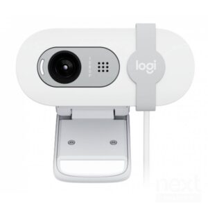 Logitech Brio 100 WebCam con Microfono 1080p/30fps USB Off-White - immagine 3