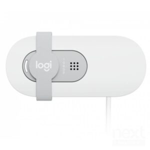 Logitech Brio 100 WebCam con Microfono 1080p/30fps USB Off-White - immagine 5