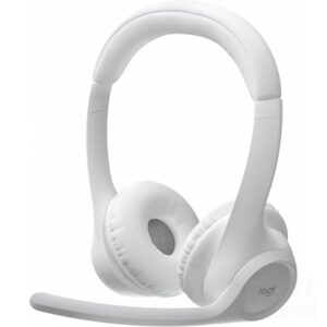 Logitech Zone 300 Cuffie con Microfono Bluetooth/USB-C Off-White - immagine 2