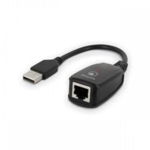 Atlantis Land A02-UTL20 Adattatore Ethernet LAN - USB2.0 Nero - immagine 1