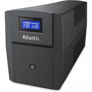 Atlantis HostPower 1503 UPS Line interactive 1200VA/720W 3*IEC/2*Schuko - immagine 2