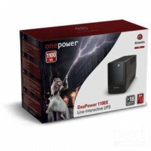 Atlantis Land OnePower PX1100 UPS Line-Interactive 1100VA/550W 4*IEC - immagine 4