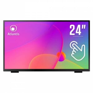 Atlantis T24 Monitor Multi Touch 23,8" LCD 60Hz Full HD 16ms Multimediale VGA/HDMI/DisplayPort - immagine 1