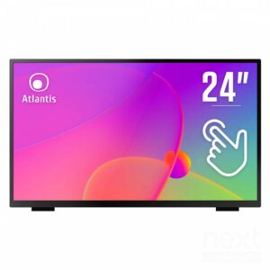 Atlantis T24 Monitor Multi Touch 23,8" LCD 60Hz Full HD 16ms Multimediale VGA/HDMI/DisplayPort - immagine 2