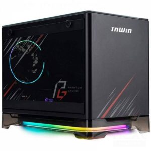 In Win A1 Plus Phantom Gaming Case Mini Tower Vetro Temperato 650W Mini-ITX - immagine 2