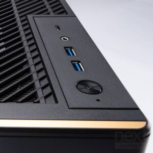In Win A5 BLACK Case Middle Tower Vetro Temperato No-Power E-ATX/ATX/mATX/Mini-ITX Nero - immagine 6