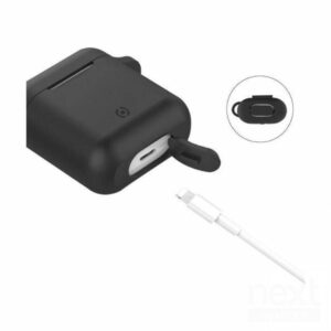Celly Aircase Cover Custodia Apple Airpods Nero - immagine 3