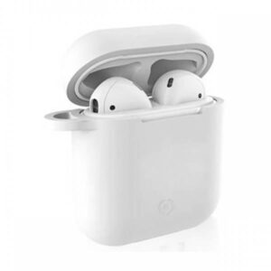 Celly Aircase Cover Custodia Apple Airpods Bianco - immagine 1