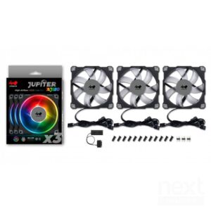 In Win Jupiter AJ120 Kit 3 Ventola ARGB PWM - immagine 5