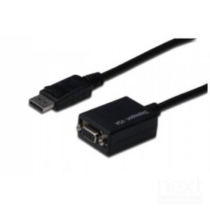 Digitus Adattatore Video Display Port Maschio To VGA Femmina 15cm - immagine 2