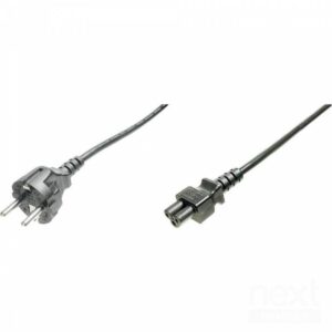 Digitus Cavo Alimentazione Schuko 10A - Presa Compaq Tripolare C5 0,75m - immagine 2