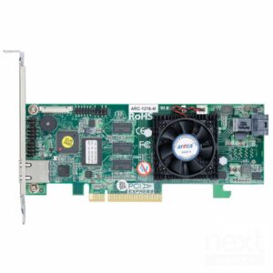 Areca ARC-1216-4I Controller Raid 4 SAS/SATA  Raid 0/1/5/6/10/50/60 PCIe - immagine 2