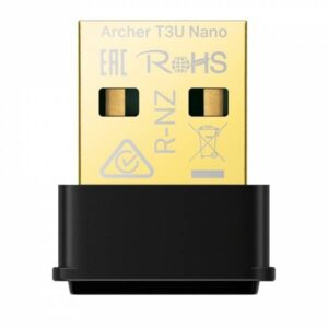 TP-Link Archer T3U Nano Dongle USB Wi-Fi 5 Dual-Band AC1300 USB 2.0 Nero - immagine 1