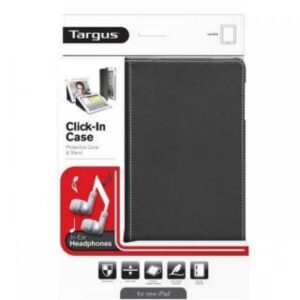 Targus Click-In Cover + Cuffie In-Ear per New iPad - immagine 1