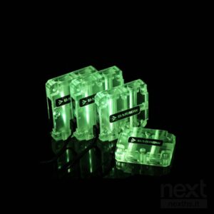 Barrow BSDQ2-L SLI Water Bridge 3 Slot RGB 2-Way Trasparente - immagine 4