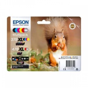 Epson Multipack 6-colours 378XL / 478XL Claria Photo HD Ink - immagine 1