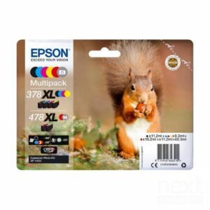 Epson Multipack 6-colours 378XL / 478XL Claria Photo HD Ink - immagine 2