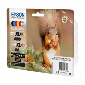 Epson Multipack 6-colours 378XL / 478XL Claria Photo HD Ink - immagine 3