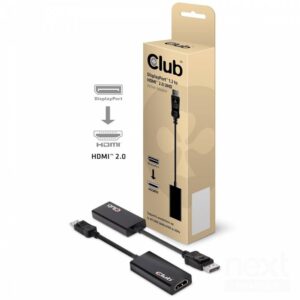Club3D Adattatore Video DisplayPort To HDMI 4K 60Hz - Refurbished Grade B - immagine 3