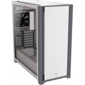 Corsair 5000D White Case Middle Tower Vetro Temperato No Power minITX/mATX/ATX - immagine 1
