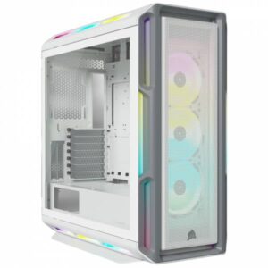 Corsair iCUE 5000T RGB White Case Middle Tower Vetro Temperato No-Power minITX/mATX/ATX/E-ATX - immagine 1