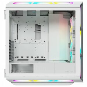Corsair iCUE 5000T RGB White Case Middle Tower Vetro Temperato No-Power minITX/mATX/ATX/E-ATX - immagine 3