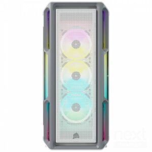 Corsair iCUE 5000T RGB White Case Middle Tower Vetro Temperato No-Power minITX/mATX/ATX/E-ATX - immagine 6