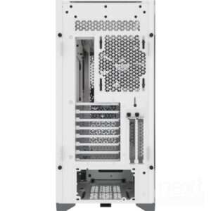 Corsair 5000D RGB White Case Mid Tower Vetro Temperato No-Power minITX/mATX/ATX/E-ATX - immagine 4