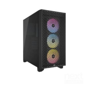 Corsair 3000D RGB AirFlow Black Case Mid Tower Vetro Temperato No-Power ATX/mATX/Mini-ITX - immagine 2