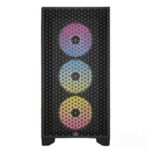 Corsair 3000D RGB AirFlow Black Case Mid Tower Vetro Temperato No-Power ATX/mATX/Mini-ITX - immagine 6