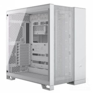 Corsair 6500D AIRFLOW White Case Middle Tower Vetro Temperato No-Power minITX/mATX/ATX/E-ATX - immagine 2