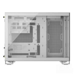 Corsair 2500X White Case Middle Tower Vetro Temperato No-Power Mini-ITX/mATX - immagine 4