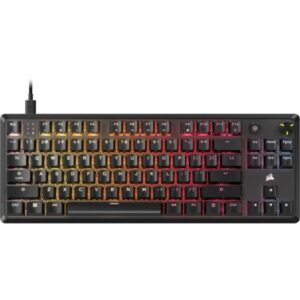 Corsair K70 Core TKL RGB Tastiera Meccanica Switch CORSAIR MLX Red USB Tenkeyless Layout IT - immagine 1