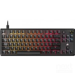 Corsair K70 Core TKL RGB Tastiera Meccanica Switch CORSAIR MLX Red USB Tenkeyless Layout IT - immagine 2