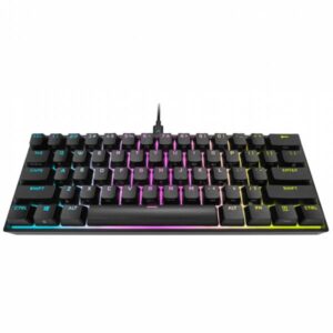 Corsair K65 RGB Mini Tastiera Meccanica 60% Cherry MX Red USB Layout US - immagine 1
