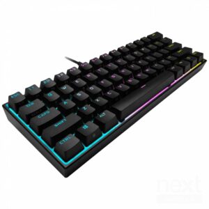 Corsair K65 RGB Mini Tastiera Meccanica 60% Cherry MX Red USB Layout US - immagine 4