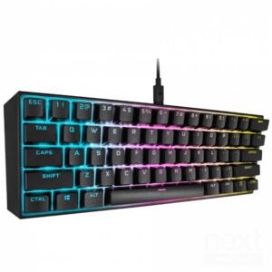 Corsair K65 RGB Mini Tastiera Meccanica 60% Cherry MX Red USB Layout US - immagine 5