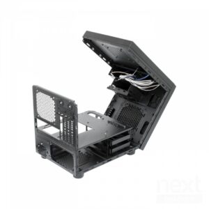 Chieftec CI-01B-OP Cube Case No-Power mATX Nero - immagine 6
