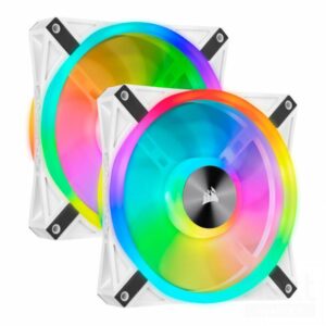 Corsair iCUE QL140 RGB Kit 2 Ventole 140mm PWM - immagine 2