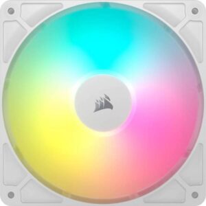 Corsair RS140 White ARGB Kit 2 Ventole 140mm PWM - immagine 3